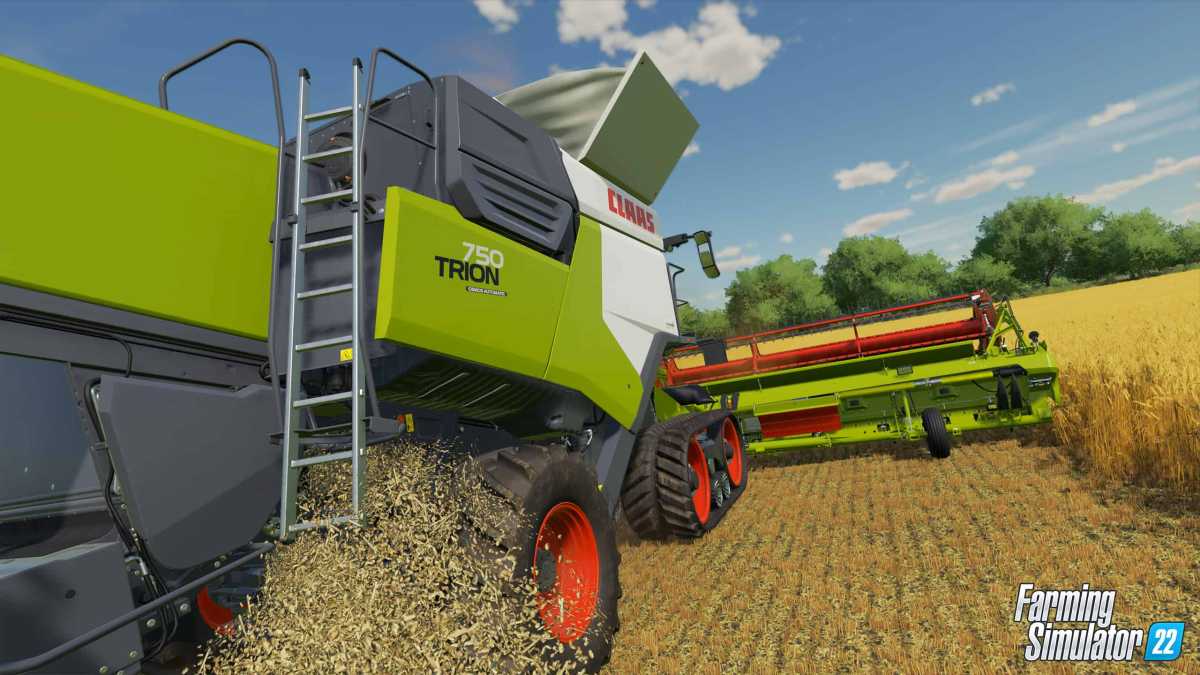 The CLAAS Trion 750 Terra Trac is coming to FS22 4