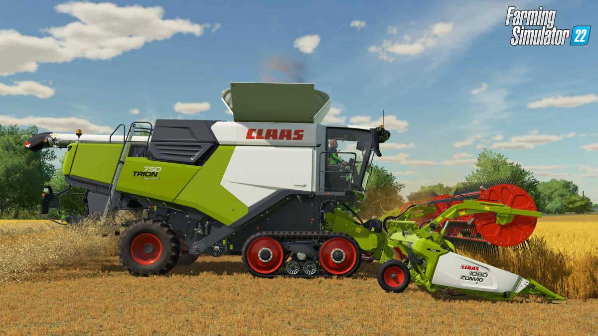 The CLAAS Trion 750 Terra Trac is coming to FS22 6