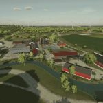 The Red Farm on Elmcreek V1.0 FS22 2