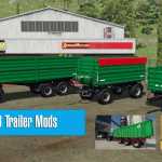 Top 10 Trailer Mods for Farming Simulator 22