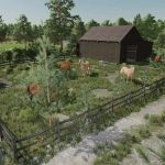 a small horse stable v1.0 fs22 3