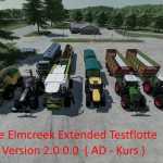 ad course for the elmcreek extended 2.0 v1.0.0.1 fs22 1