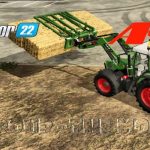 agrimax bale grab v1.0 fs22 2