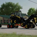 aguas tenias platform trailer pack v1.0 fs22 3