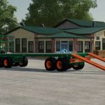 aguas tenias platform trailer pack v1.0 fs22 5