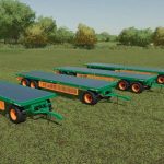 aguas tenias platform trailer pack v1.0 fs22 6