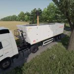 aluminum grain semi trailer anp 55 kobzarenko v1.0 fs22 3