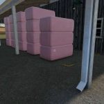 american barn with bale storage v1.0 fs22 2