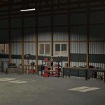 american garage with workshop v1.0 fs22 4