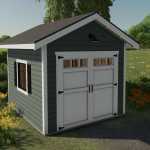 american garden shed v1.0 fs22 1