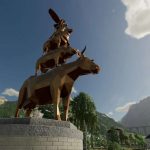 animal statue prefab v1.0 fs22 2