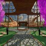 atrium decorative greenhouse v1.0 fs22 1