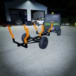 atv log trailer. fs22 1