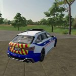 audi rs6 police v1.1 fs22 3