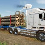 australian logging trailers v1.0 fs22 2