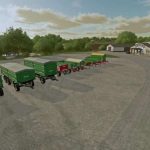 autoload bale trailer pack v1.0 fs22 5