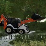 backhoe loader polimix v1.0 fs22 2