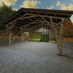 bale and vehicle shelter v1.1 fs22 2