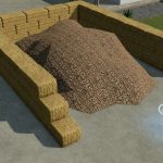 bale bunker storage pack v1.0.0.1 fs22 2