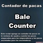 bale counter versiOn en espaNol v2.0 fs22 2