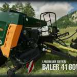 baler 4160v le v1.0 fs22 1