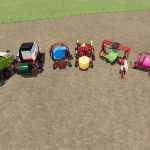 balers with more wrap colors v1.0 fs22 1