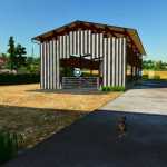 barn for cows in straw air v1.0 fs22 1