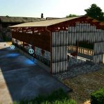 barn for cows in straw air v1.0 fs22 4