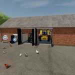 barn with chicken coop v1.0 fs22 1 1