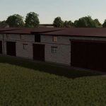 barn with cowshed v1.0 fs22 2