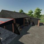 barn with garage v1.1 fs22 6