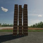 bee hives pallets spawner x66 v1.0.3 fs22 2