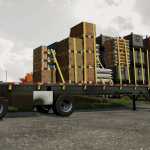 benson 48ft flatbed trailer autoload v1.0.0.9 fs22 1