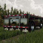 benson 48ft flatbed trailer autoload v1.0.0.9 fs22 2