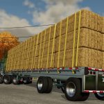 benson 48ft flatbed trailer autoload v1.0.0.9 fs22 3