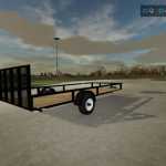 big tex utility trailer converted v1.0 fs22 1