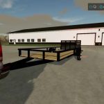 big tex utility trailer converted v1.0 fs22 2