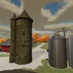 big water tower v1.0 fs22 1