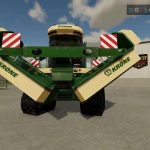 big zx550gd mower with forage wagon v1.0 fs22 2