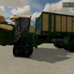 big zx550gd mower with forage wagon v1.0 fs22 7