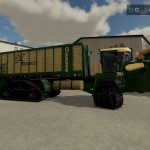 big zx550gd mower with forage wagon v1.0 fs22 8