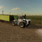 bigbud450 claas 5000 and trailer v1.0 fs22 9