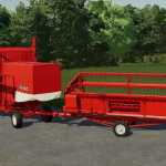 bizon 4.20m header trailers v1.0 fs22 1