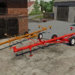 bizon 4.20m header trailers v1.0 fs22 2