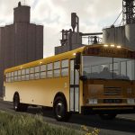 blue bird school bus v1.0 fs22 5