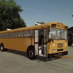 blue bird school bus v1.0 fs22 7