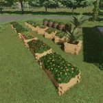 blumen deko pack v1.0 fs22 2