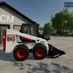 bobcat 863 pack with strobes added v1.0 fs22 6