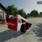 bobcat 863 pack with strobes added v1.0 fs22 8