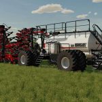 bourgault 3320 76 paralink hoe drill 2B 7950 air cart v1.0 fs22 2